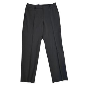 Quince 3D Italian Wool Black Ankle Length Pants Size 6  Tailored Work Trousers